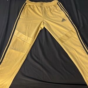 Adidas gold sweats